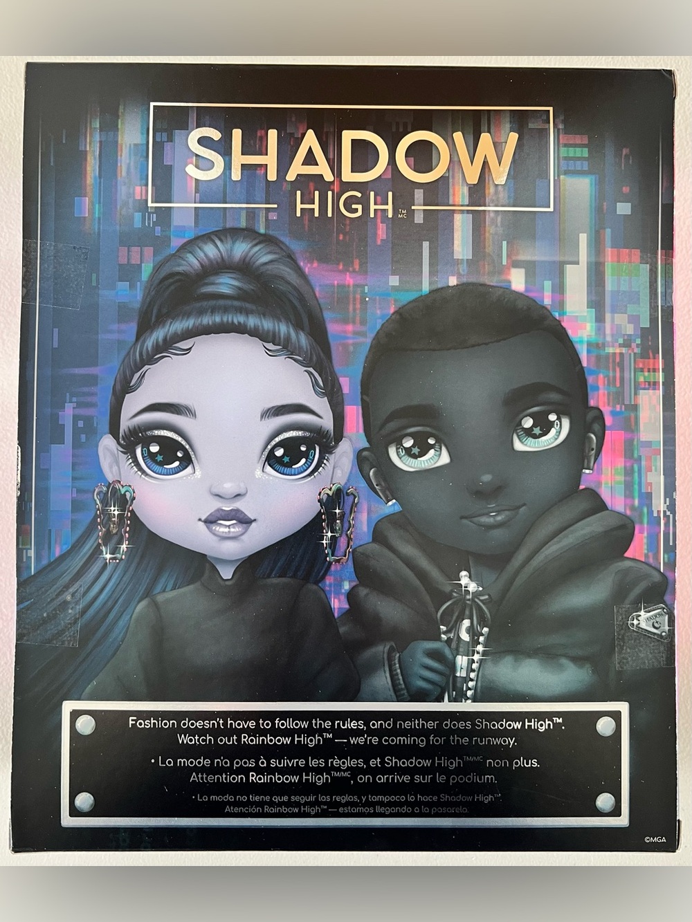 Rainbow High Shadow High Reina Glitch Crowne Fashion Doll New - Picture 2 of 6